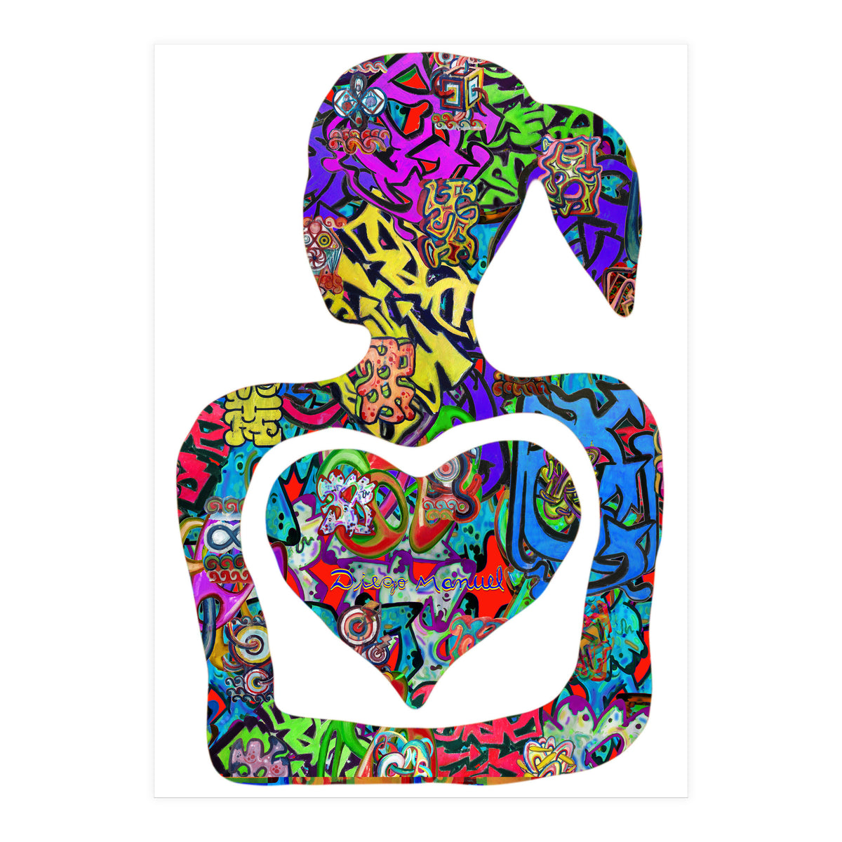 Mujer Digital 3 8 (Print Only)