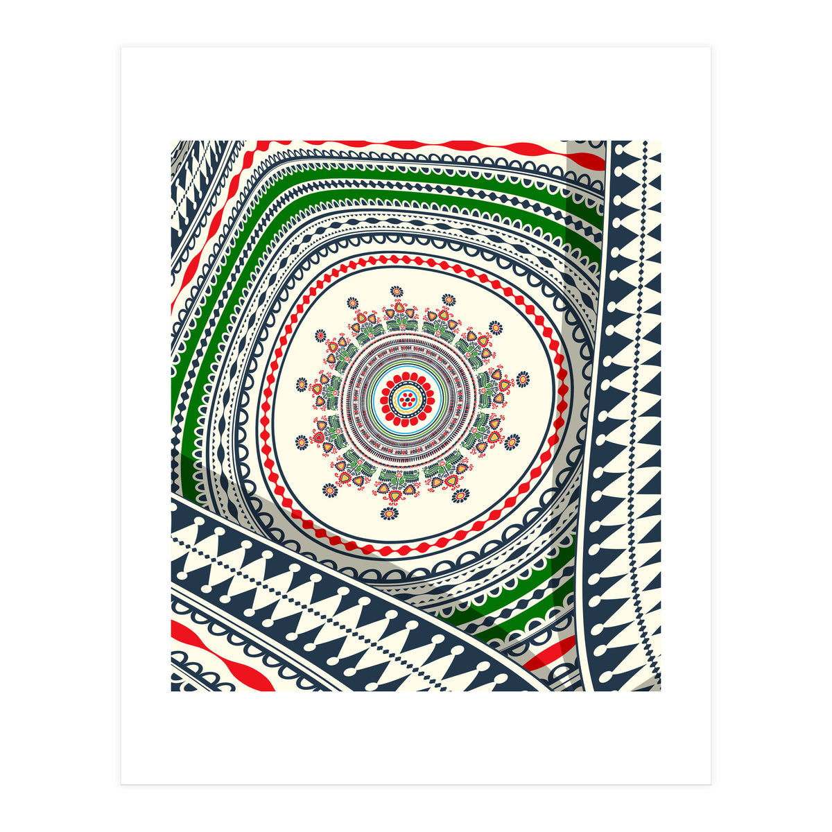 Romanian embroidery background 12 (Print Only)