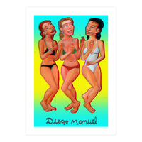 Bailando En La Playa 11 3d (Print Only)