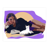 Sunset Kitten (Print Only) thumbnail