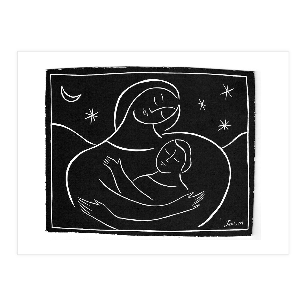 Woman With Child (Print Only)