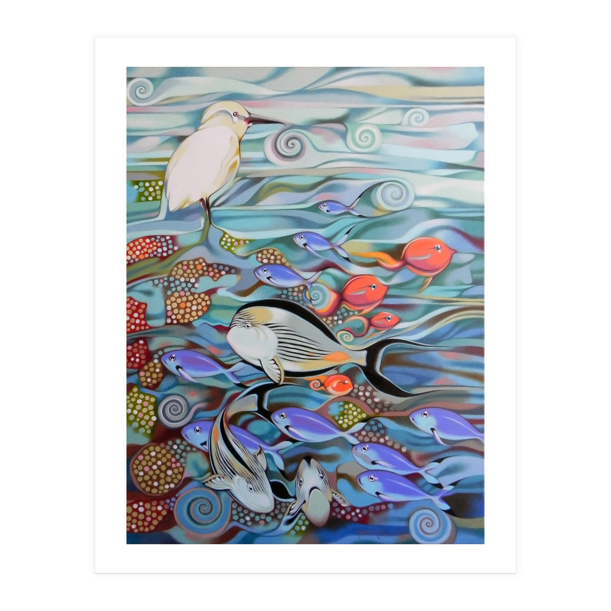 Memory of the coral reef (Print Only)