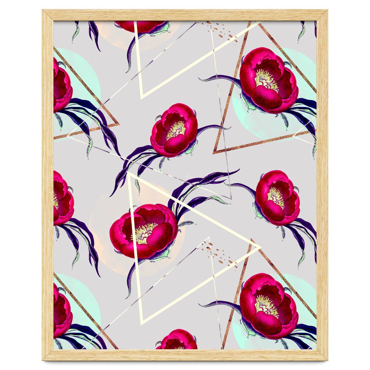 Flowery blooming with geometric II