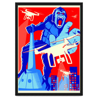King Kong vs Drones