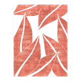 Abstract Terracotta Leaves 1 - Burnt Orange (Print Only) thumbnail