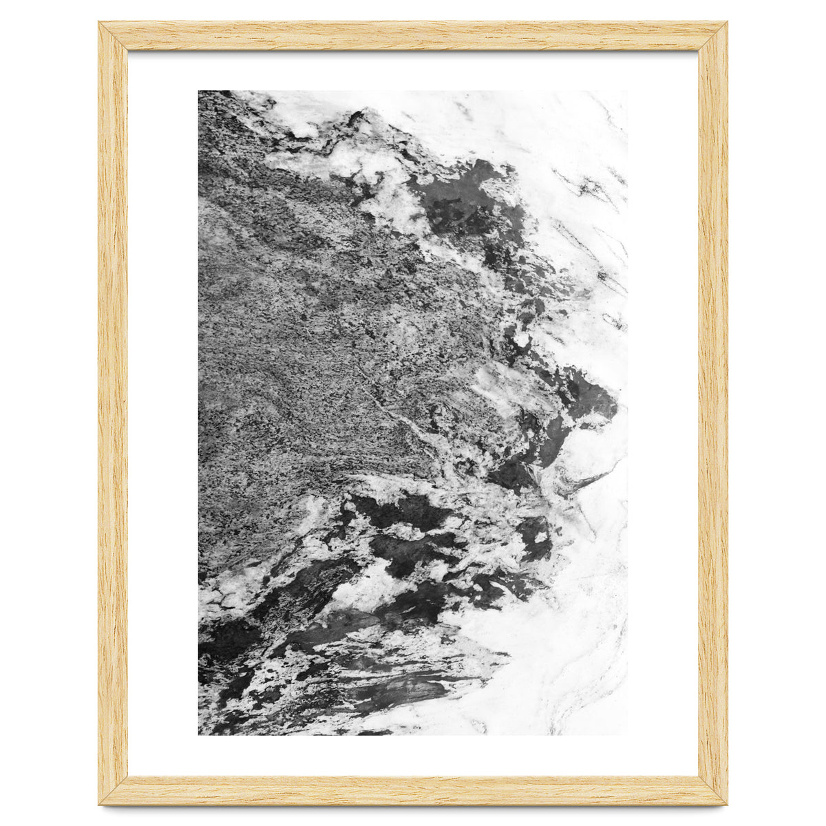 Marble Mountain Black and White I