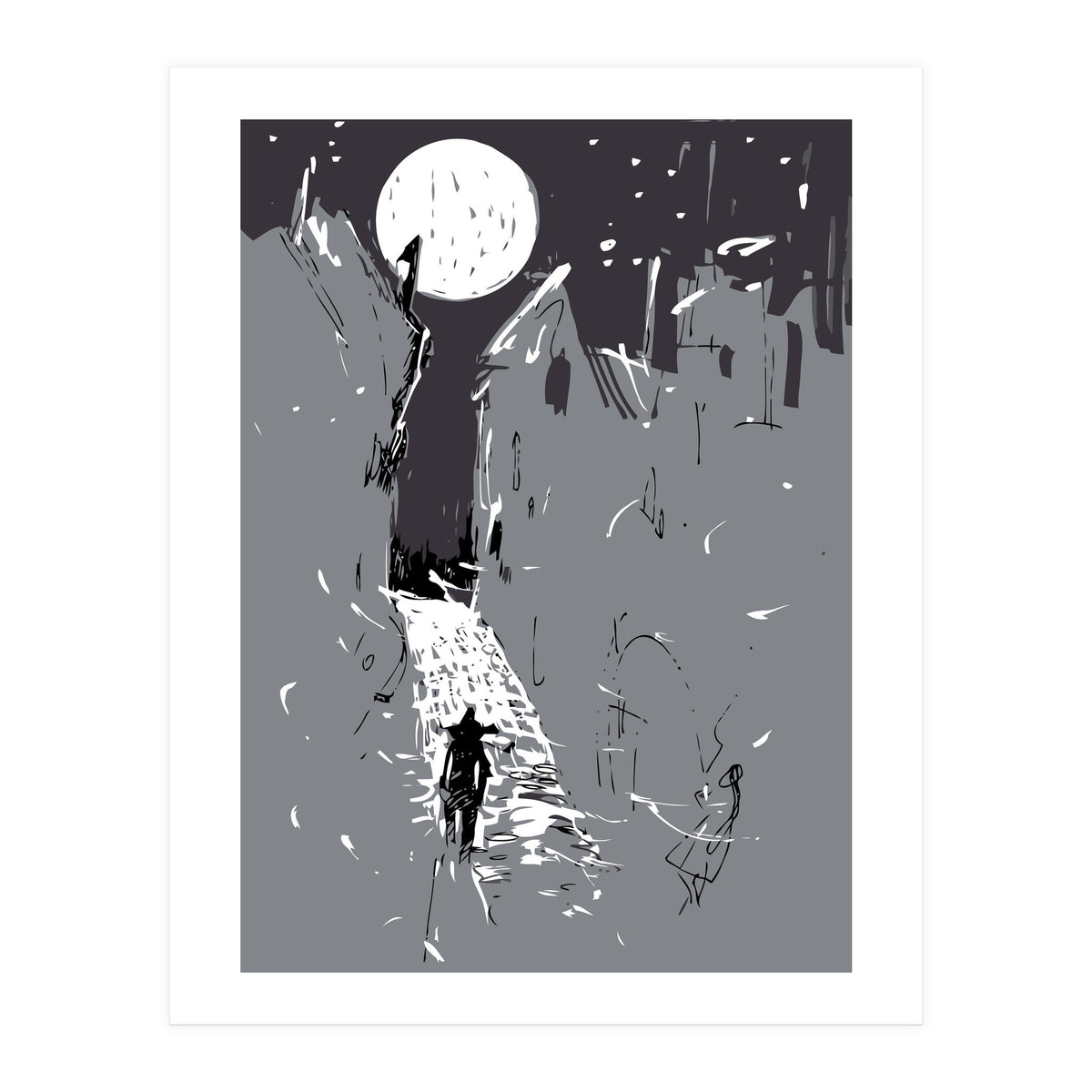 Moonlight Town (Print Only)