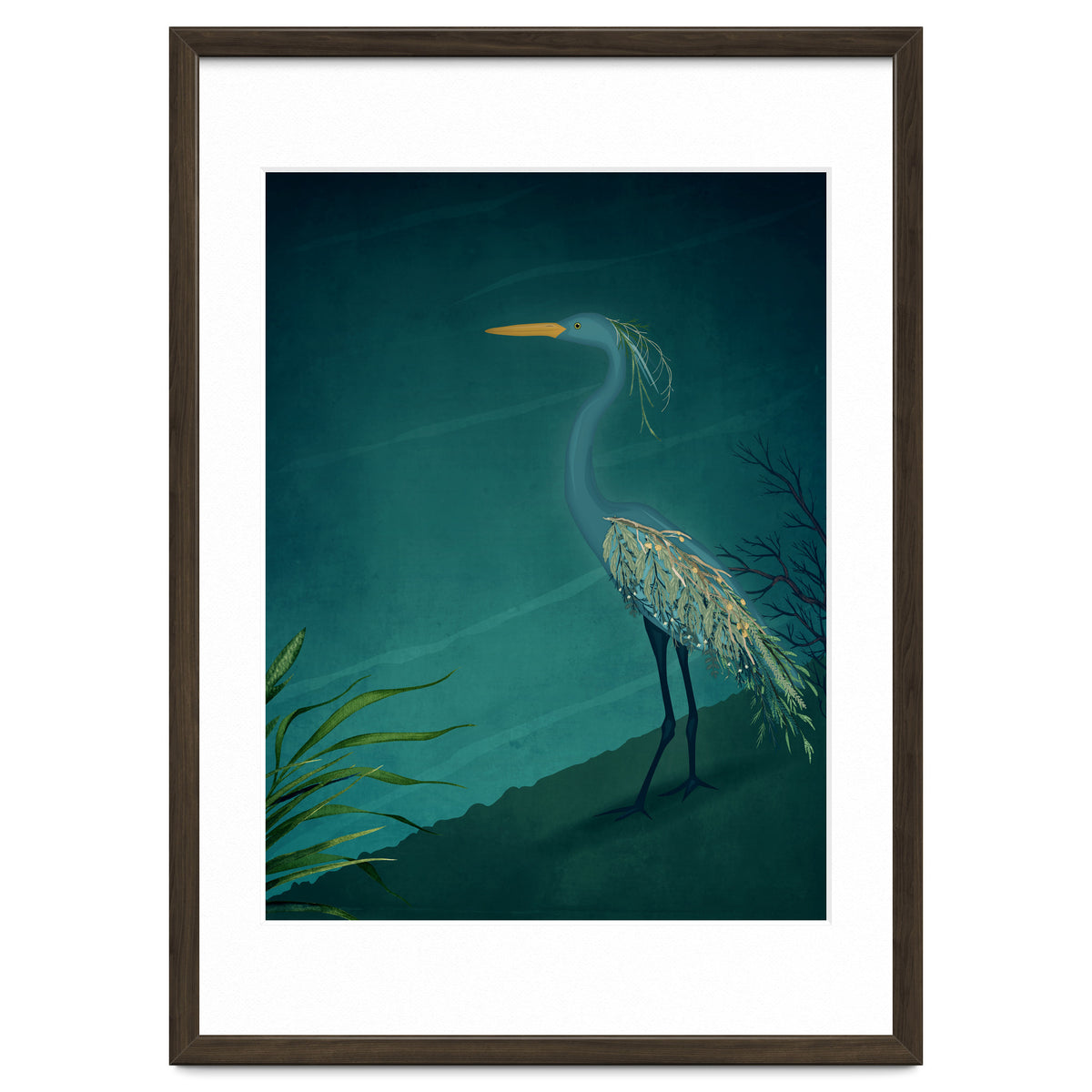 Camouflage:  The Crane