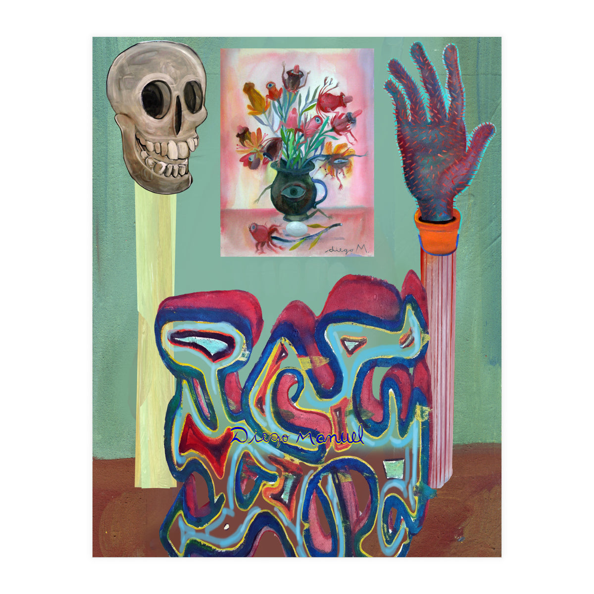 Graffiti Digital 2022 917 (Print Only)