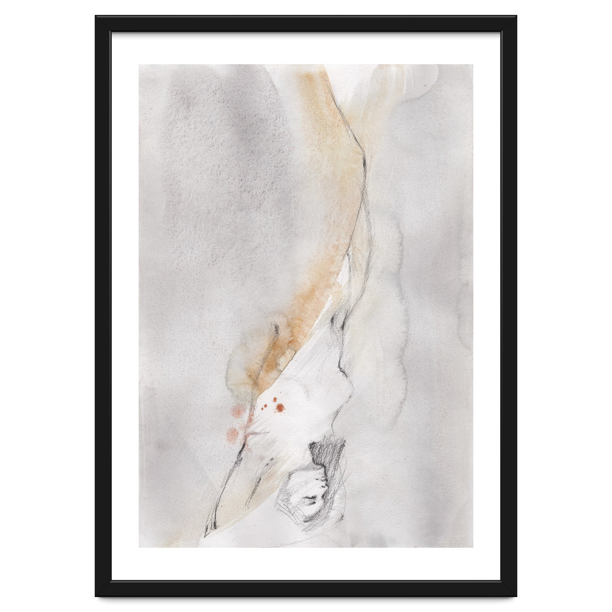 Drawing of a beautiful girl