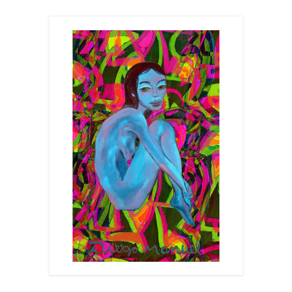 Blue Girl 3 (Print Only)