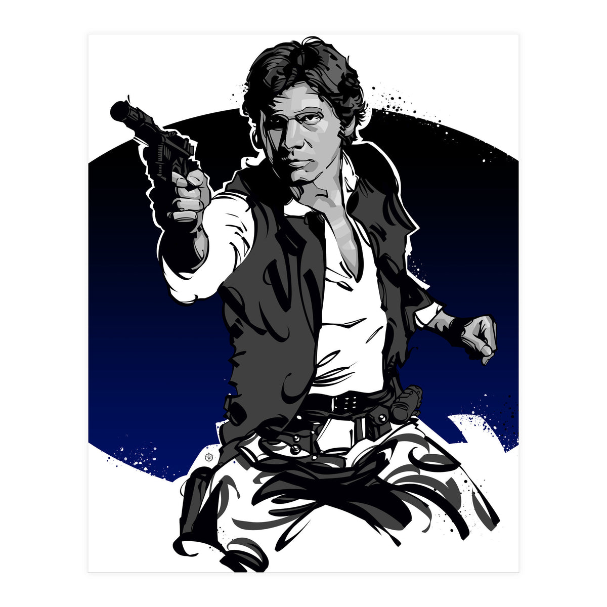 Han Solo STAR WARS (Print Only)