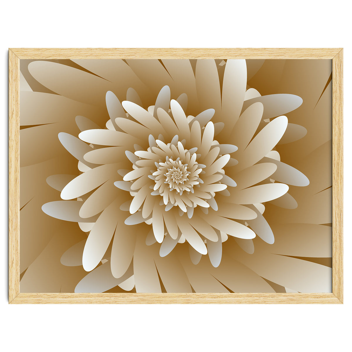 Abstract Digital Floral ART