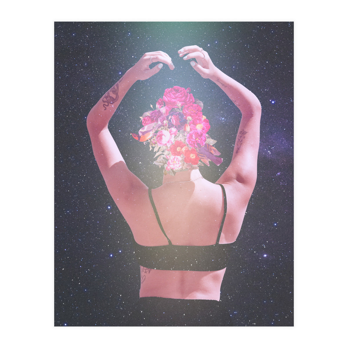 Sexy Blooming Flowers (Print Only)