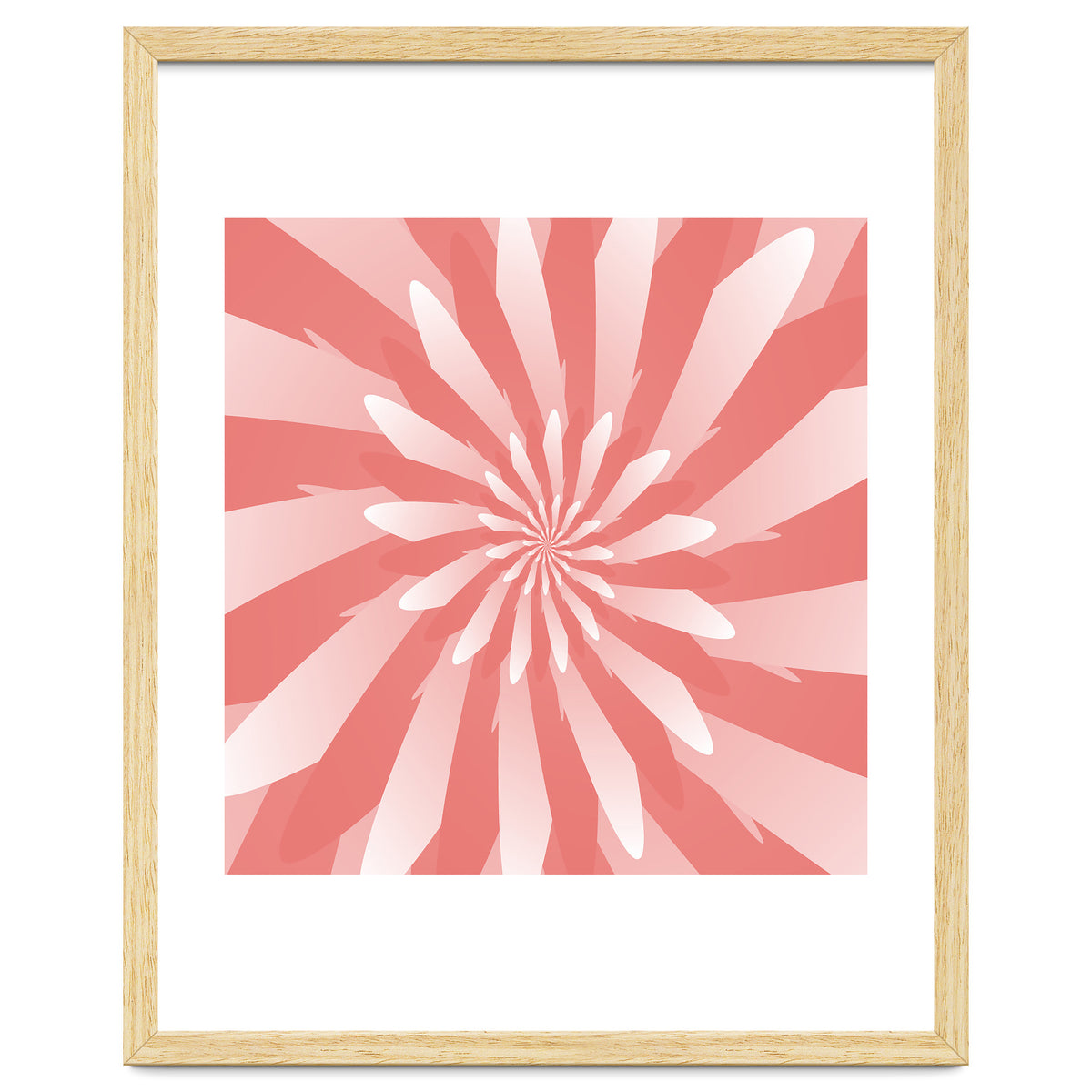 Flower Pattern Spiral