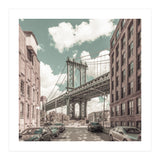 NEW YORK CITY Manhattan Bridge | urban vintage style (Print Only) thumbnail