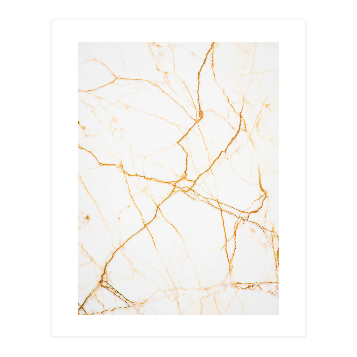 Gold And Marble (Print Only)