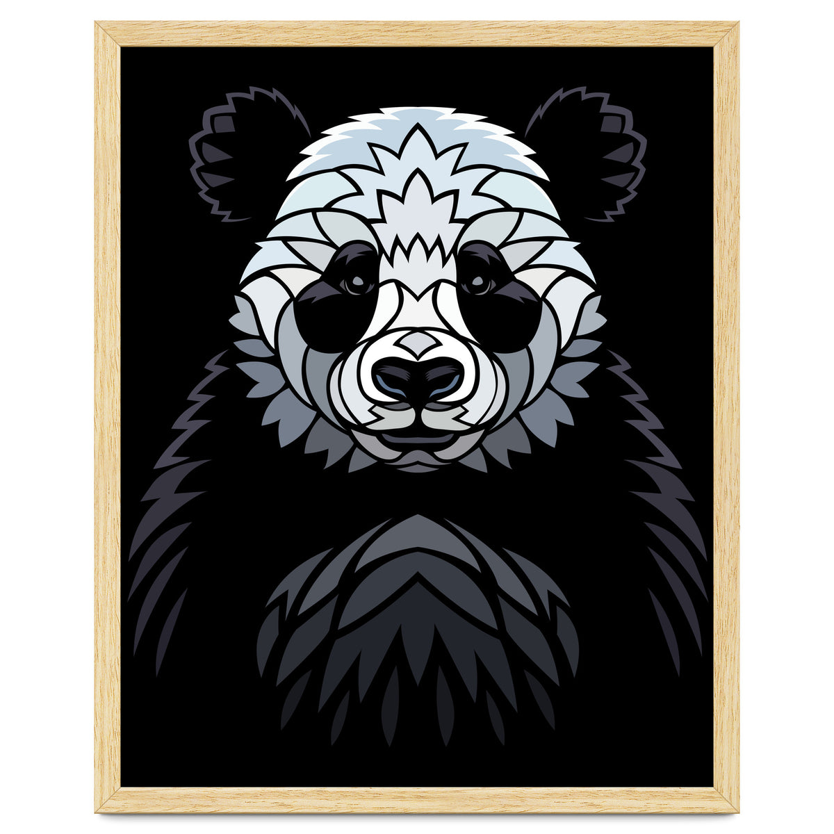 Tribal frontal Panda
