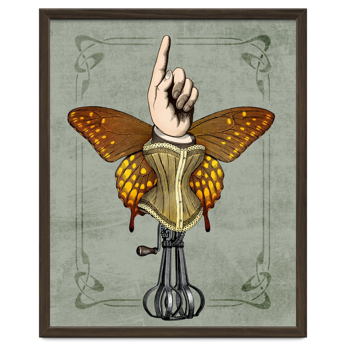 Butterhand Portrait