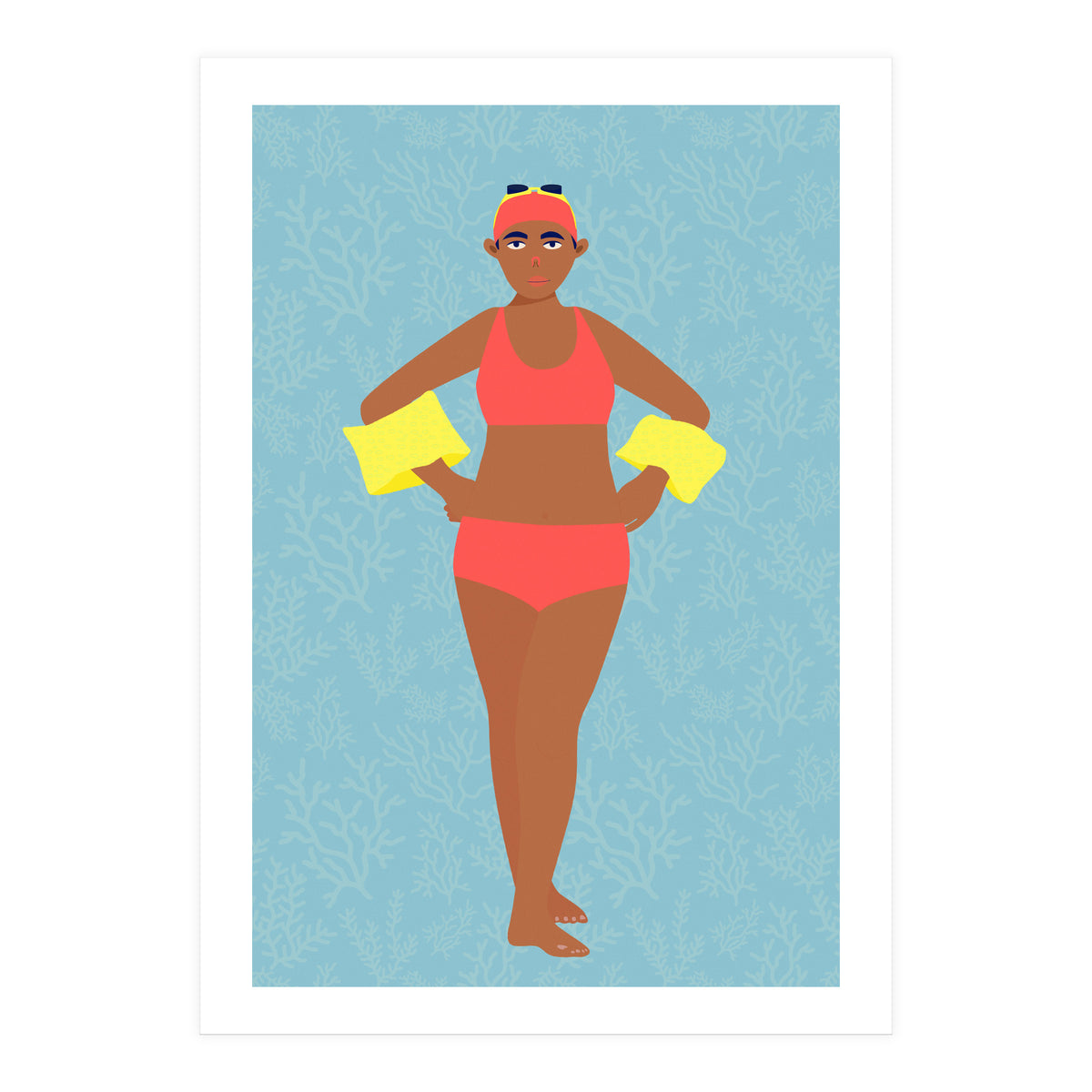 Nadadora (Print Only)