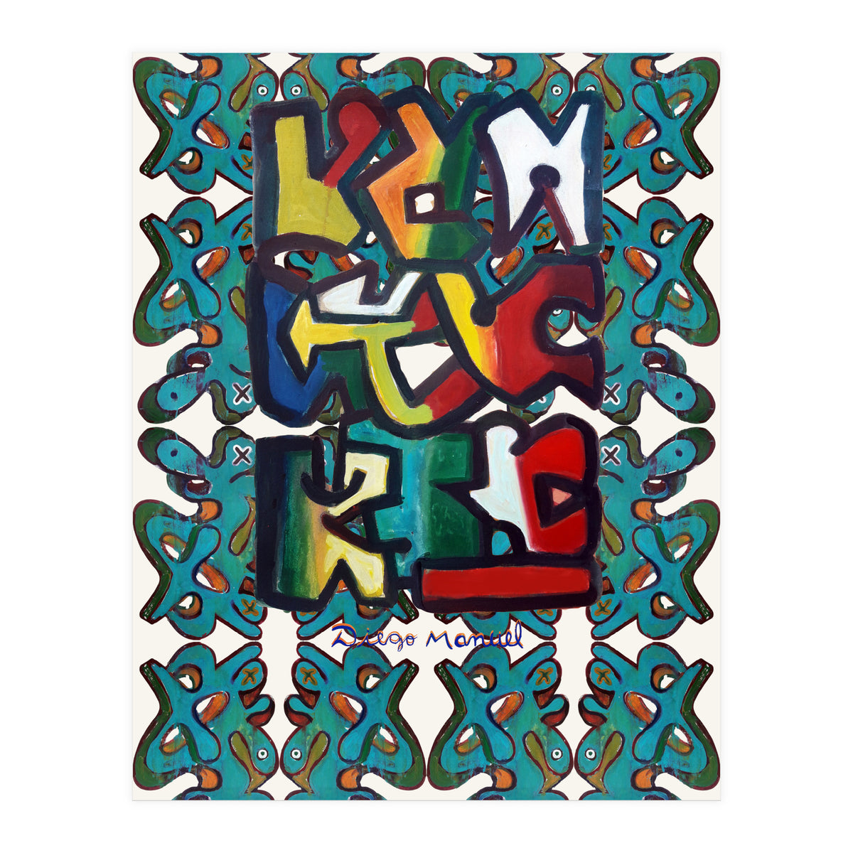 Garffiti 25 And 24 (Print Only)