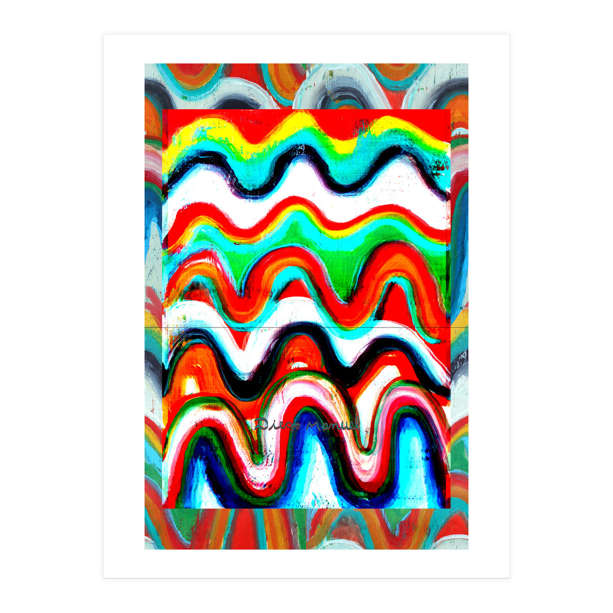 Pop Abstract A 3 (Print Only)