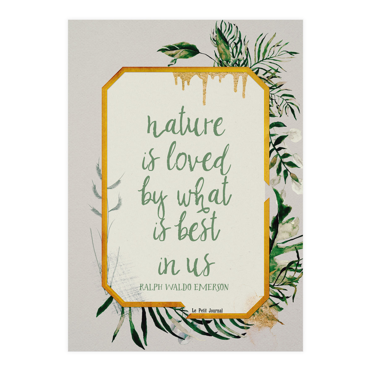 Nature (quote 1) (Print Only)