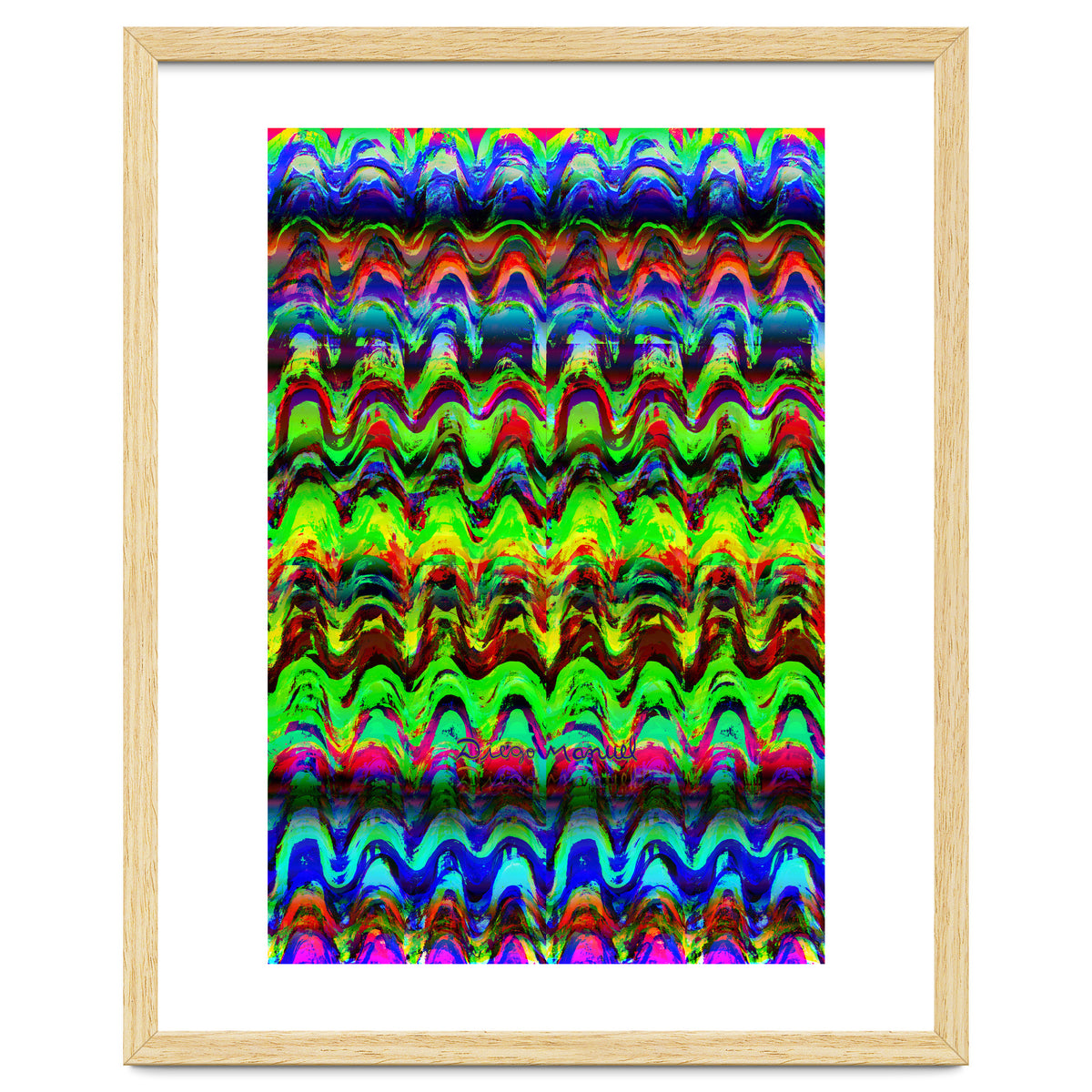 Pop abstract color full