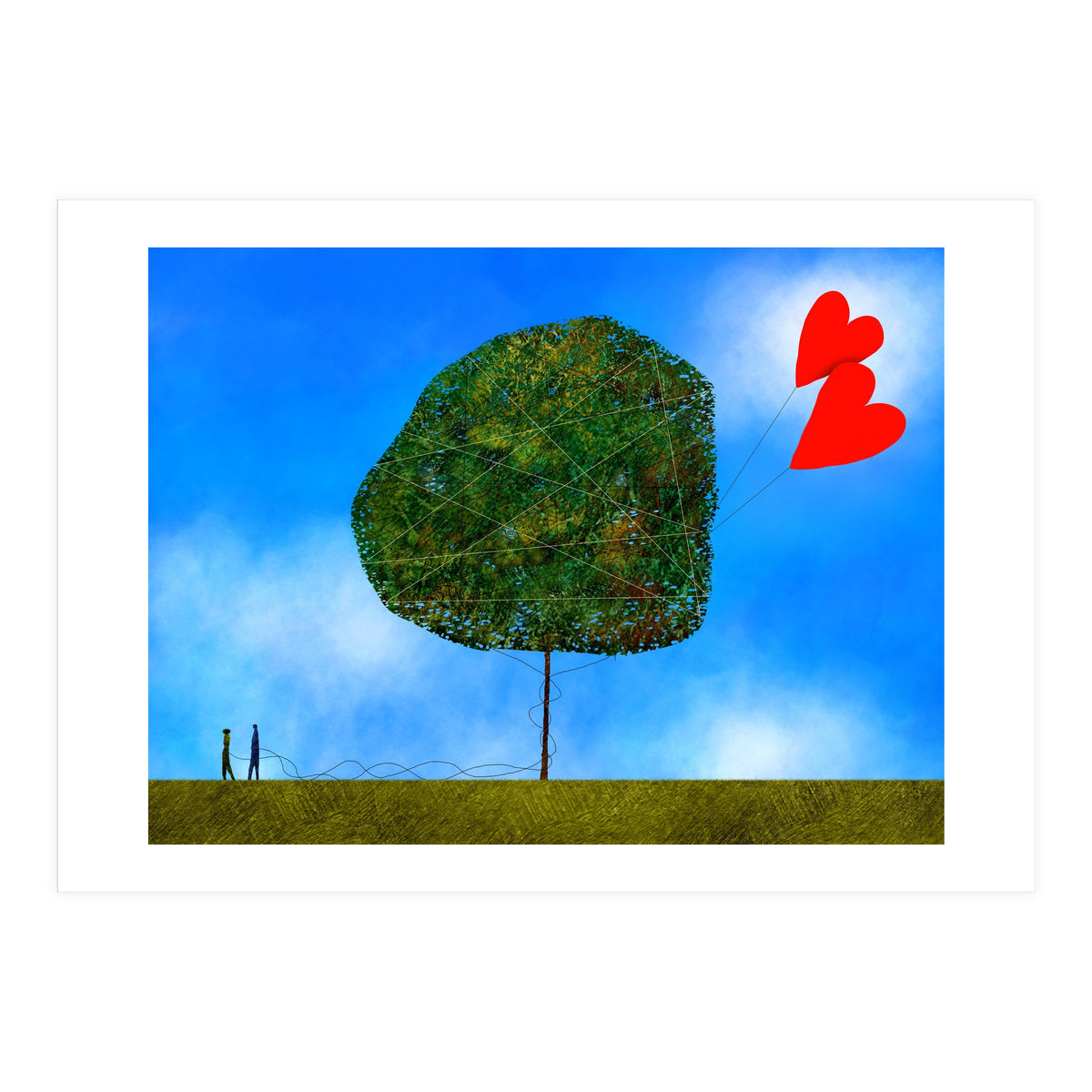 Tangled Up In Love (Print Only)