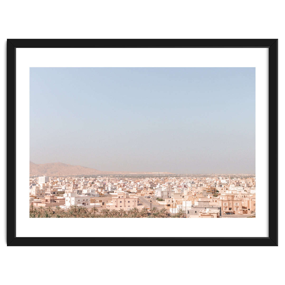 Oman, Middle East City View