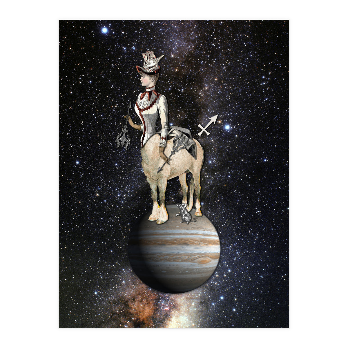 Sagittarius Zodiac Sign (Print Only)