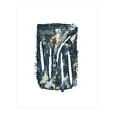 Indigo Blue Botanical Leaves No. 14 (Print Only) thumbnail