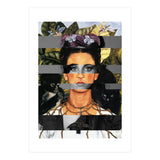 Frida's Self Portrait With Thorn Necklace & Amy Winehouse (Print Only) thumbnail