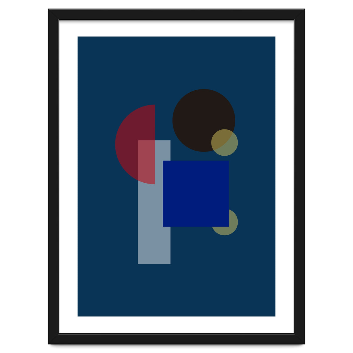 Modern Geometric Abstract 12