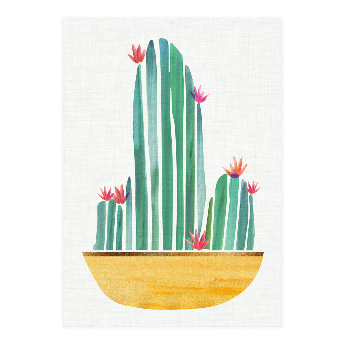 Bowl O' Cactus (Print Only)