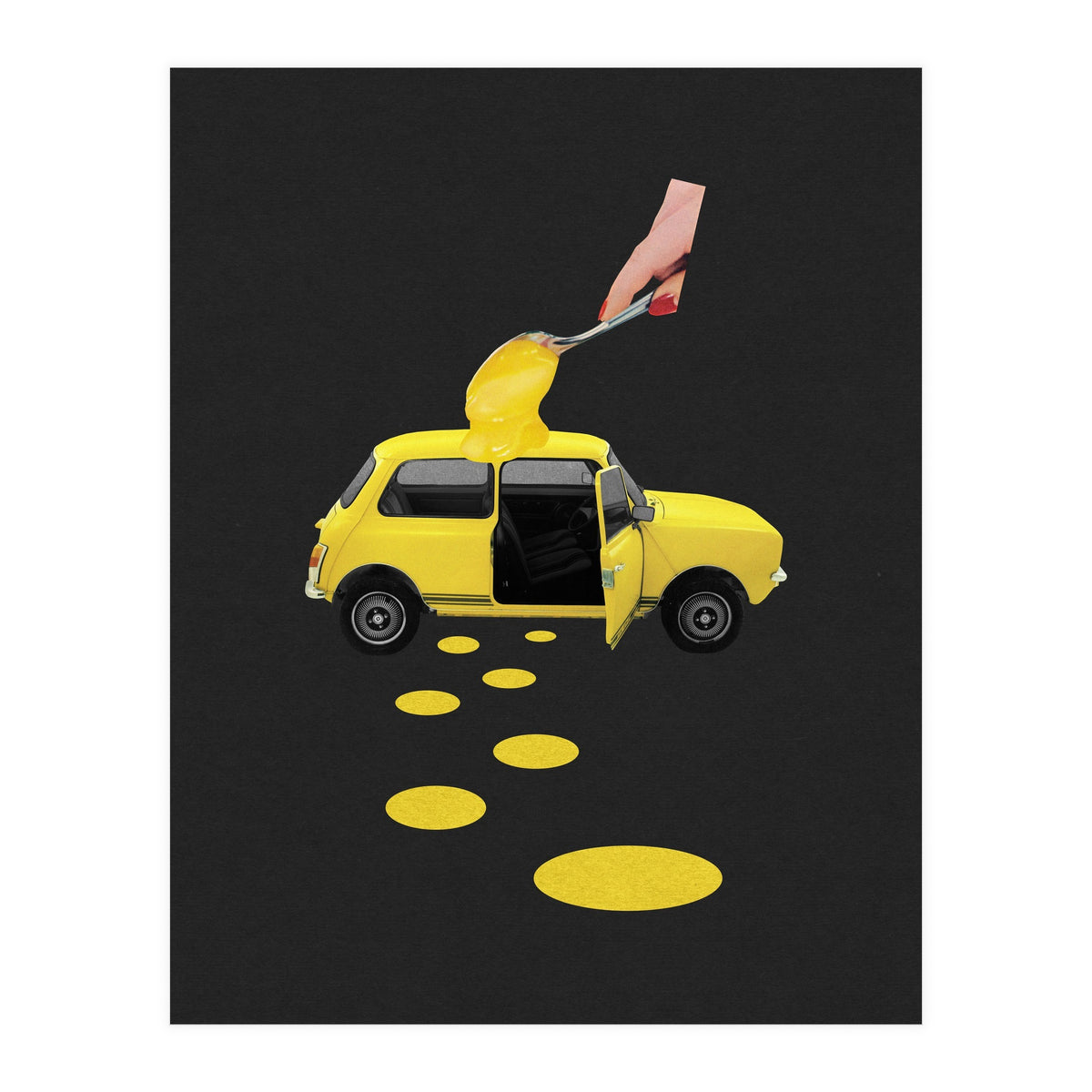 Yellow Car (Print Only)