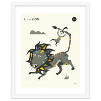 L is for LION