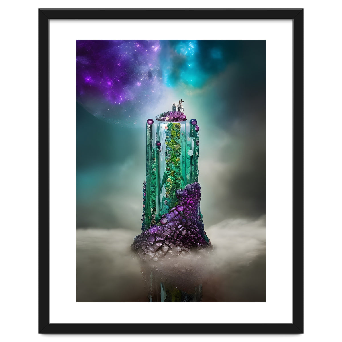 Cosmic Gemstone and Glass \|/ Universe