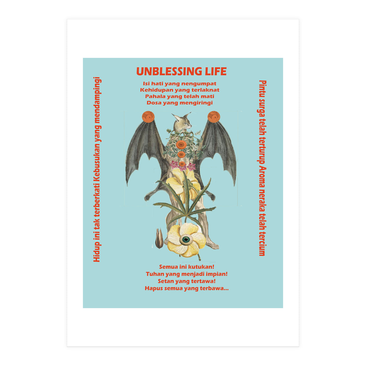 Unblessing life (Print Only)