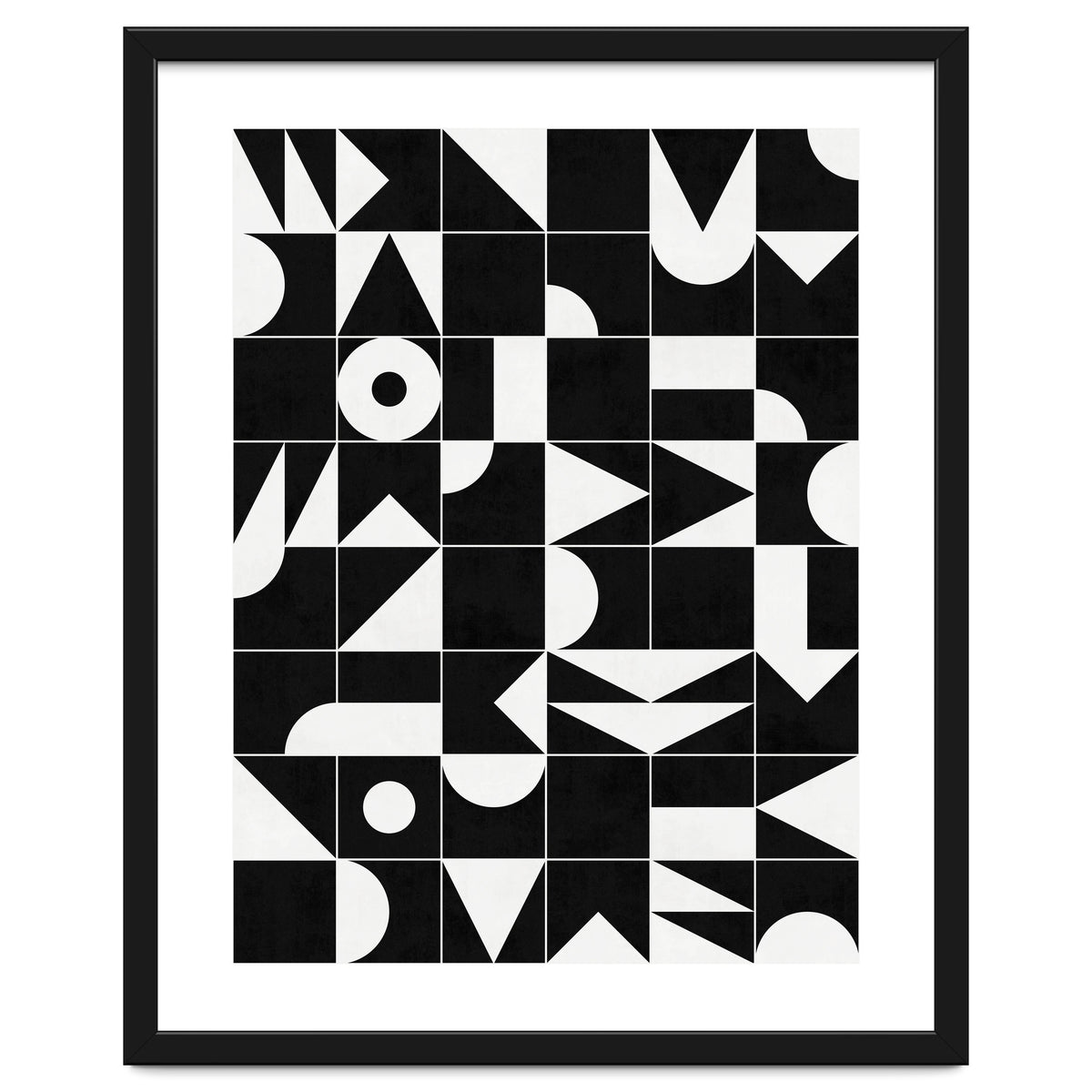 My Favorite Geometric Patterns No.18 - Black