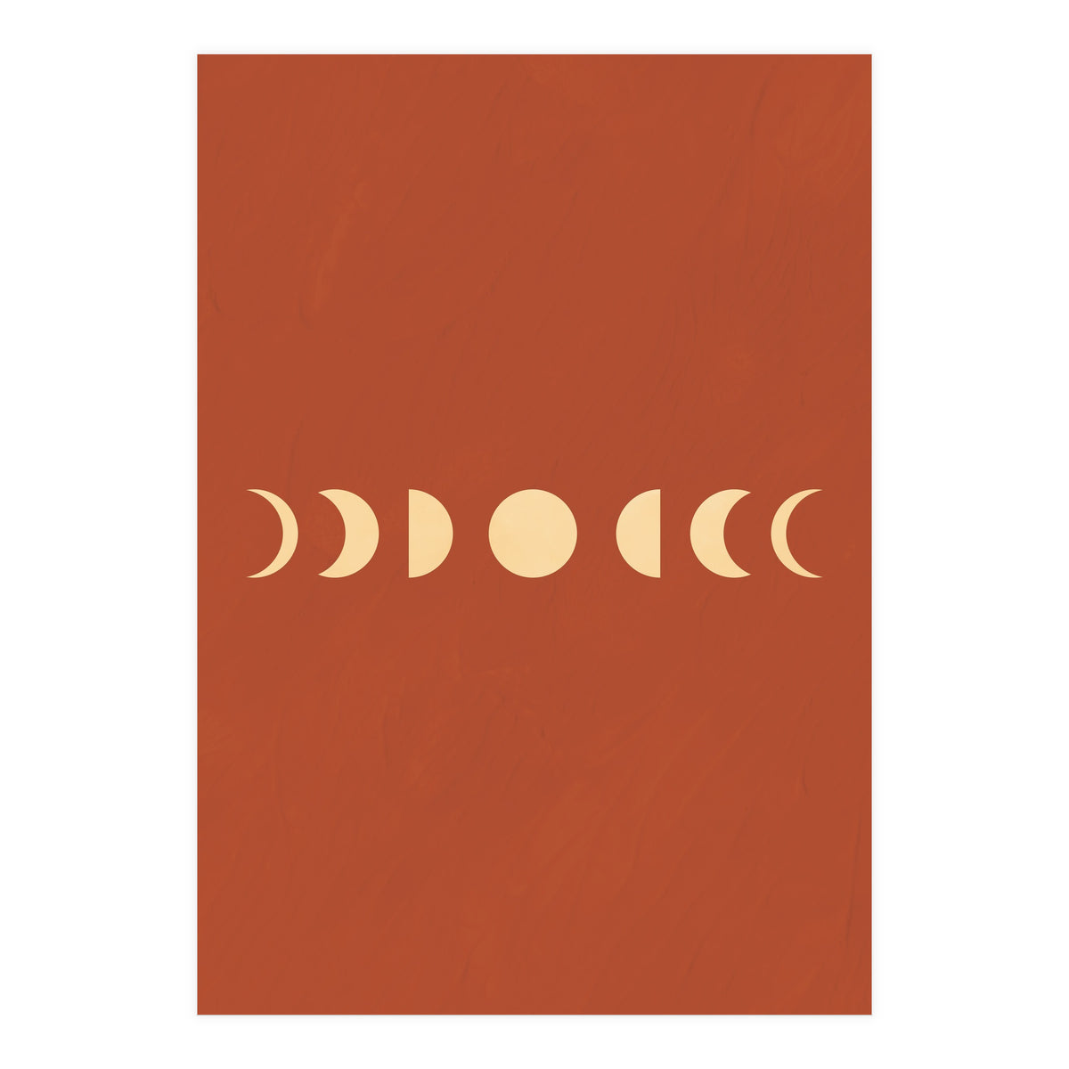 Lunar Eclipse Moon Phases III (Print Only)