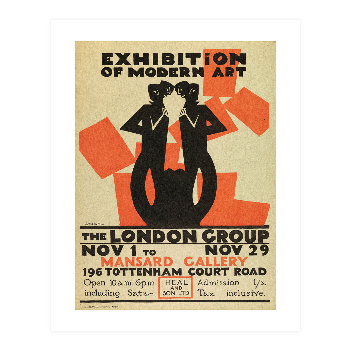 The London Group, Modern Art Exhibition (Print Only)