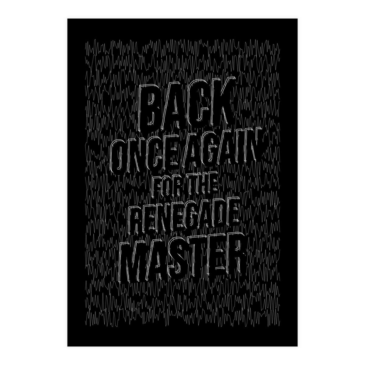 Renegade Master (Print Only)
