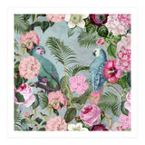 Jungle Rendevous Square  (Print Only) thumbnail