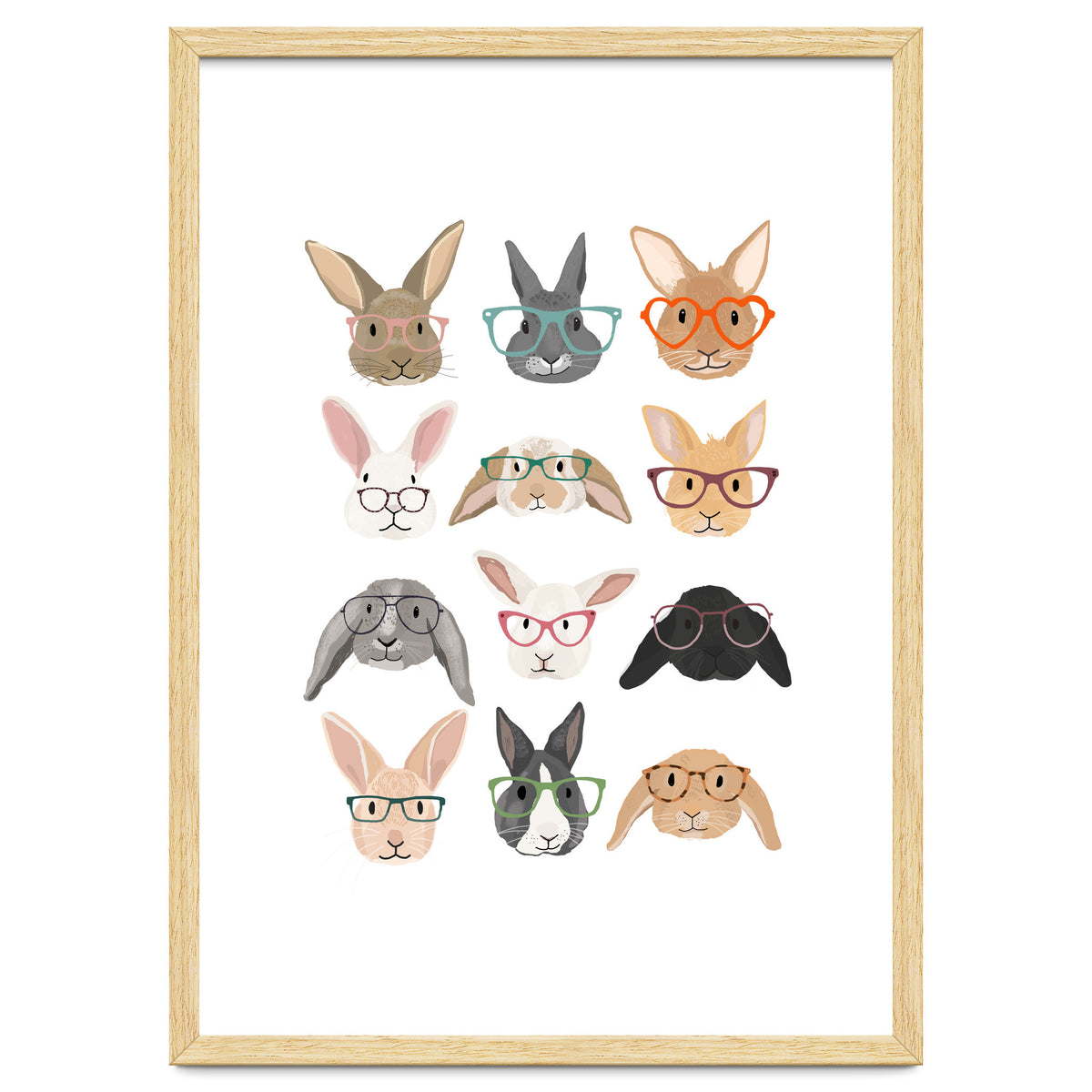 Rabbits in Glasses