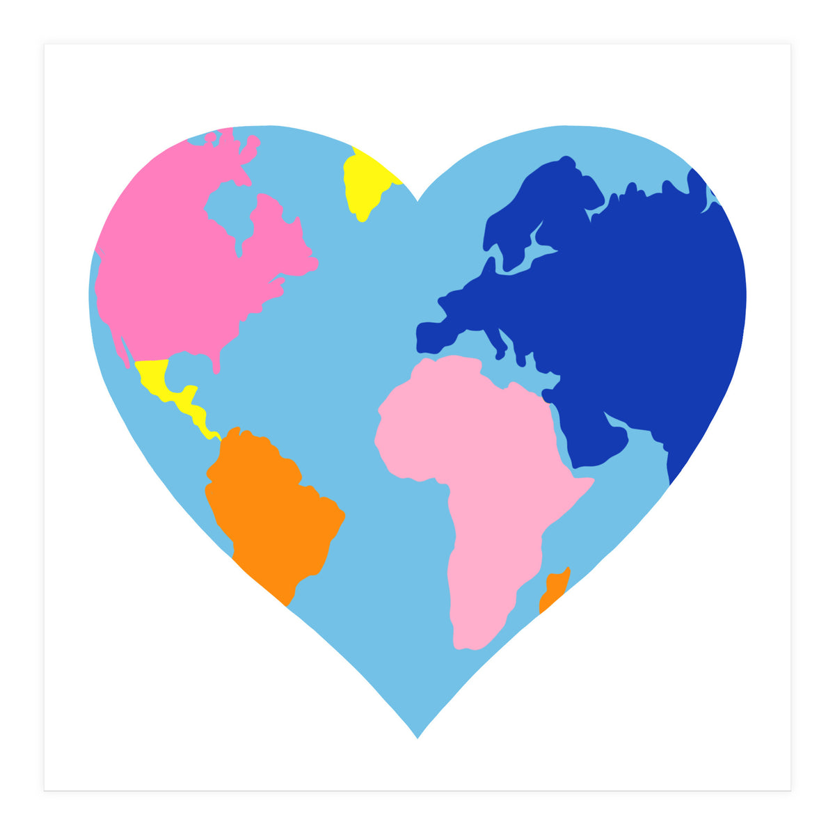 Love Our Planet Square (Print Only)