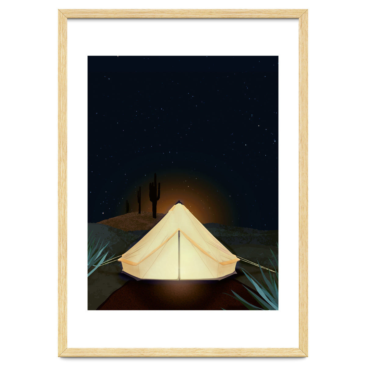 Tent at Night