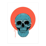 Blue Skull II (Print Only) thumbnail