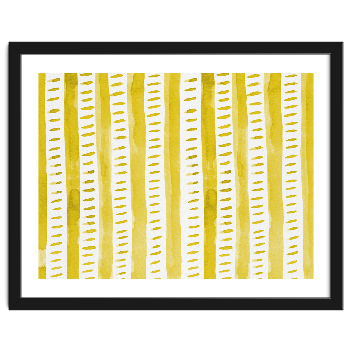 Vertical Yellow Lines