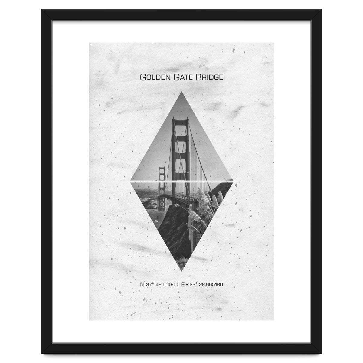 Coordinates SAN FRANCISCO Golden Gate Bridge